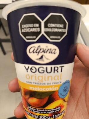 Yogourt Melocotón
