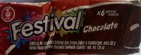 Festival chocolate sadwich cookies