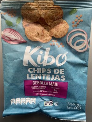 Kibo Chips de Lentejas Cebolla Maui