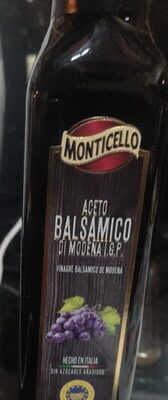 Vinagre Balsámico Di Modena front packaging