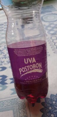 Postobón uva front packaging