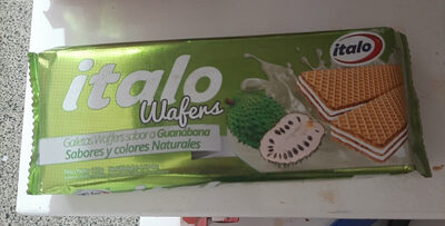 Wafers Sabor a Guanabana