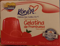 konfyt Gelatina de frambuesa
