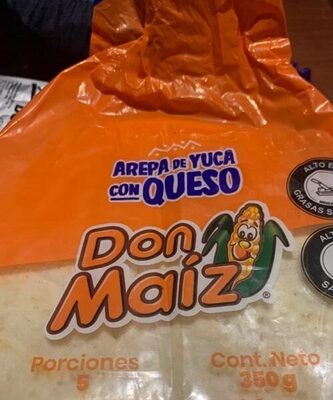 Arepa de yuca con queso