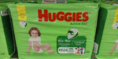 Huggies active séc XG|4