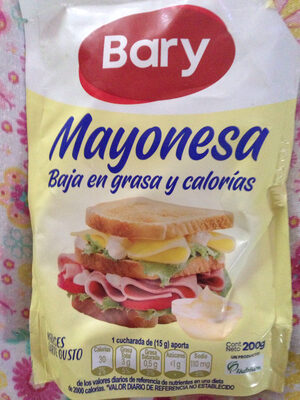 Bary Mayonesa Baja en Grasa y Calorías