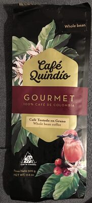 Kawa ziarnista gourmet - 100 % arabica front packaging