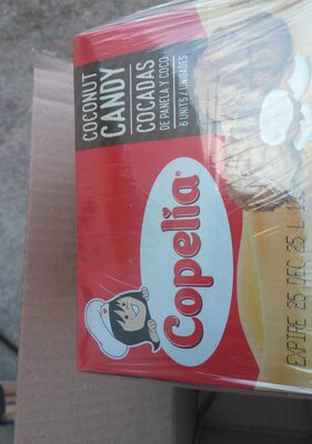Coconut candy cocadas front packaging
