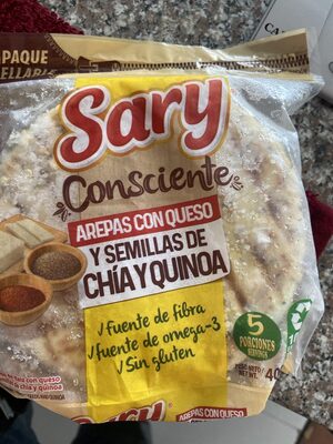 Arepas Con Queso Y Semillas De Chia Y Quinoa