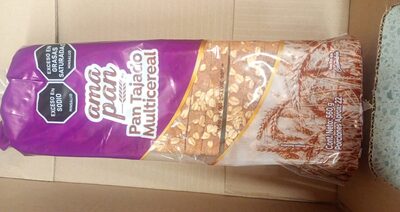Pan Tajado multicereal amapan front packaging