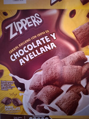 Zippers Chocolate y Avellana