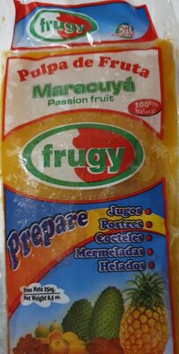 Pulpa de fruta maracuyá