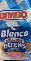 Pan blanco tajaso