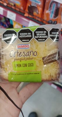 Artesano limón coco