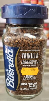 Vainilla Vanilla Artificially Flavored Instant Coffee