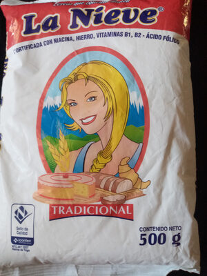 Harina La Nieve front packaging