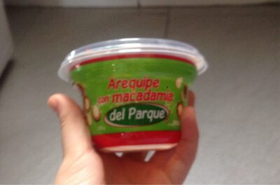 Arequipe con macadamia