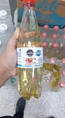 Agua saborizada manzana