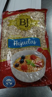 Avena hojuelas front packaging