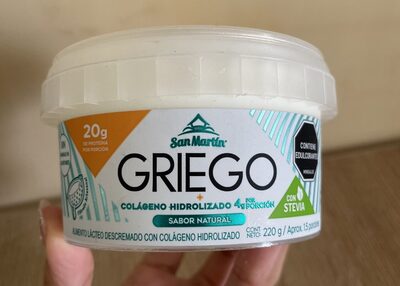 Yogurt Griego Con Colágeno Hidrolizado