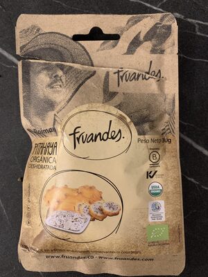 Pitahaya Organica Deshidratada front packaging