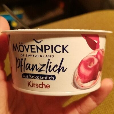 Pflanzlich aus Kokosmilch - Kirsche