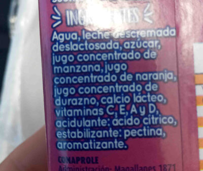 mix de frutas front packaging