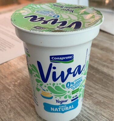 Yogur Natural Viva front packaging