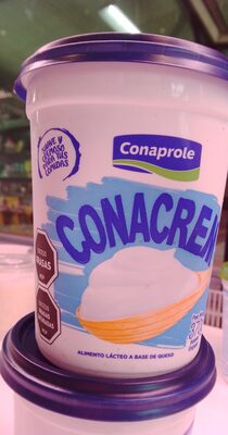 Conacrem queso cremoso front packaging