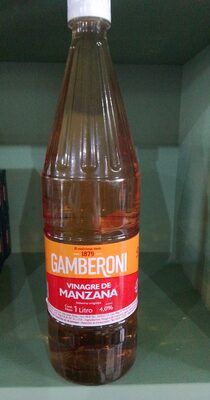 Vinagre de manzana front packaging