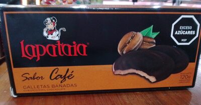 Galleta bañada sabor café