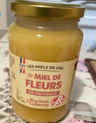 Miel de fleurs de Provence front packaging