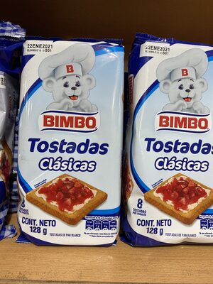 TOSTADAS CLASICAS BIMBO 128 GR