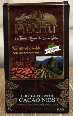 Dark Chocolat with Cacao Nibs