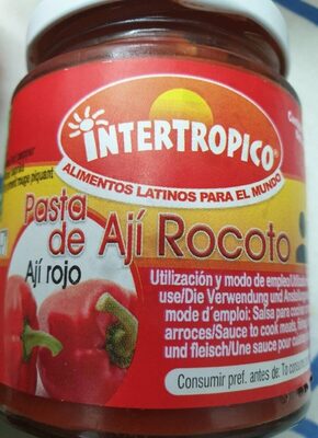 Pasta de aji front packaging