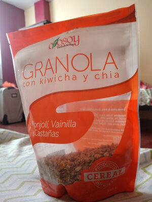 Granola con kiwicha y chia