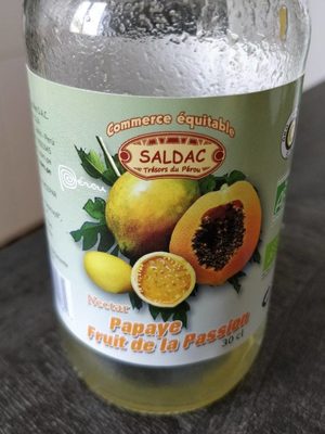 Nectar papaye fruit de la passion