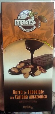 Barra de Chocolate con Castaña Amazónica