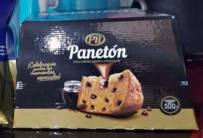Panetón con chispas sabor a Chocolate