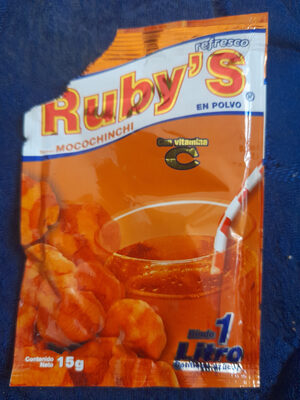 Ruby's Mocochinchi front packaging