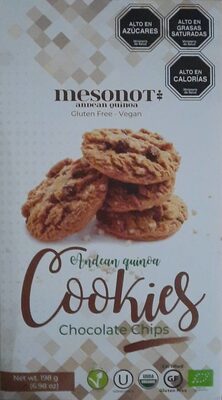 Andean Quinoa Cookies with Chocolate Chips