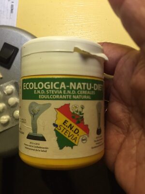 E.N.D. STEVIA front packaging