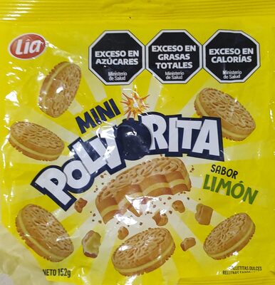 Mini Polvorita sabor limón front packaging