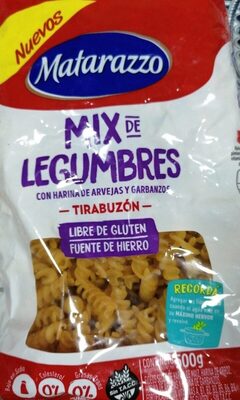 Tirabuzon mix de legumbre front packaging