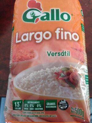 Arroz largo fino