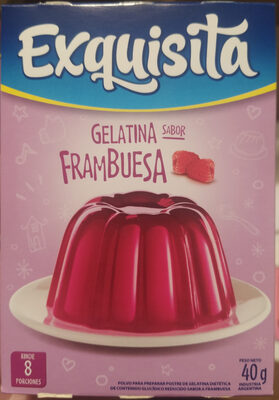 Gelatina sabor Frambuesa