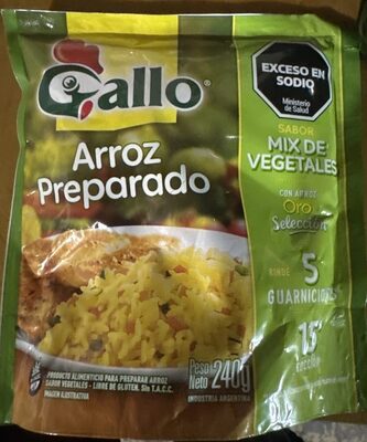 Arroz Preparado Verduras