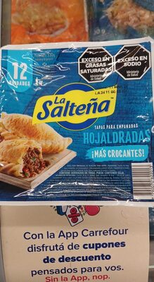 Tapa para empanadas 12 front packaging