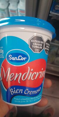 Mendicrim Bien Cremoso front packaging