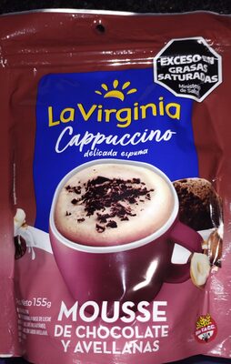 Cappuccino mouse de chocolate y avellanas